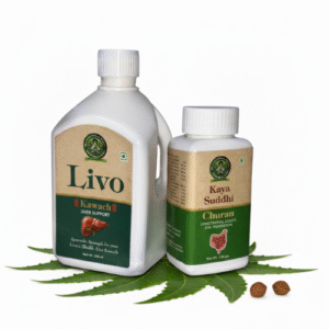 Liver Care Combo – Livo Kawach & Kaya Suddhi Churan